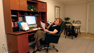 enjoy your new basement home office in White Plains, CT, NY & MA