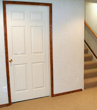 easy to use doors by total basement finishing