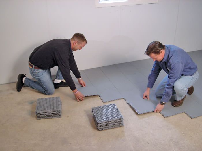 Basement Wood Flooring installed in Trumbull, Connecticut, New York and Massachusetts
